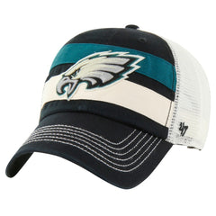 Philadelphia Eagles '47 Clubhouse Boon Clean-Up Trucker Adjustable Hat - Black - 47 brand