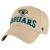 Jacksonville Jaguars '47 Powell MVP Adjustable Hat - Khaki - 47 brand