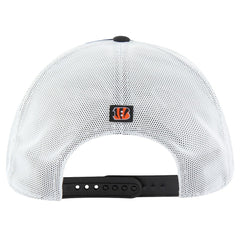 Cincinnati Bengals '47 Downburst Relaxed Hitch Trucker Adjustable Hat - Black/White - 47 brand