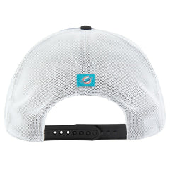 Miami Dolphins '47 Downburst Relaxed Hitch Trucker Adjustable Hat - Black/White - 47 brand