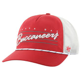 Tampa Bay Buccaneers '47 Downburst Relaxed Hitch Trucker Adjustable Hat - Red/White - 47 brand