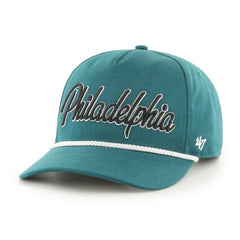 Philadelphia Eagles '47 Overhand Hitch Adjustable Hat - Midnight Green - 47 brand