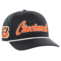Cincinnati Bengals '47 Overhand Hitch Adjustable Hat - Black - 47 brand