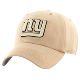 New York Giants '47 Dusted Relaxed Franchise Fitted Hat - Khaki - 47 brand