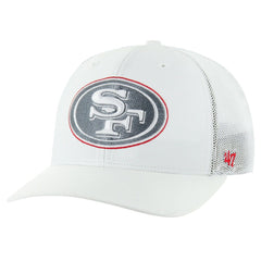 San Francisco 49ers '47 Snowball Trophy Stretch Fit Hat - White - 47 brand
