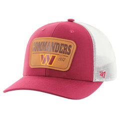 Washington Commanders '47 Thrash Trophy Flex Hat - Burgundy/White - 47 brand