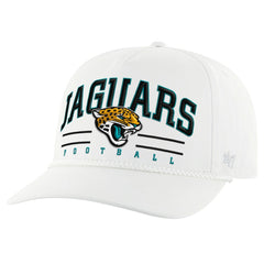 Jacksonville Jaguars '47 Roscoe Hitch Rope Adjustable Hat - White - 47 brand