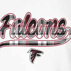 Atlanta Falcons New Era Women's 3rd Down T-Shirt - White/Red - NFL