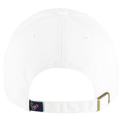 Houston Texans '47 Clean Up Adjustable Hat - White - 47 brand