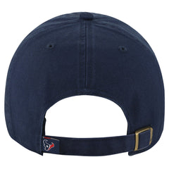 Houston Texans '47 Clean Up Team Script Adjustable Hat - Navy - 47 brand