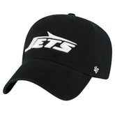 New York Jets '47 Clean Up Team Script Adjustable Hat - Black - 47 brand