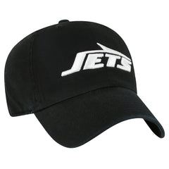 New York Jets '47 Clean Up Team Script Adjustable Hat - Black - 47 brand