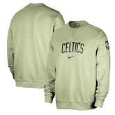 Nike Boston Celtics Courtside Standard Issue Performance Pullover Sweatshirt Green