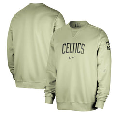 Nike Boston Celtics Courtside Standard Issue Performance Pullover Sweatshirt Green