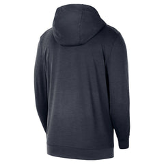 Nike Golden State Warriors 2024/25 On-Court Authentic Practice Yoga Restore Lightweight Pullover Hoodie Navy