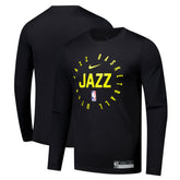 Nike Utah Jazz 2024/25 Legend On-Court Practice Long Sleeve T-Shirt Black
