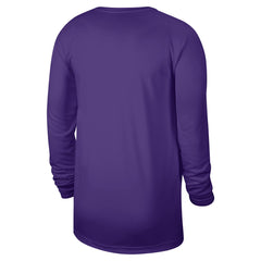 Nike Sacramento Kings 2024/25 Legend On-Court Practice Long Sleeve T-Shirt Purple