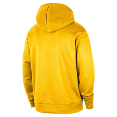 Nike Indiana Pacers 2024/25 Spotlight On-Court Practice Performance Pullover Hoodie Gold