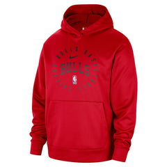 Nike Chicago Bulls 2024/25 Spotlight On-Court Practice Performance Pullover Hoodie Red