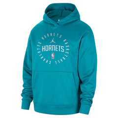 Charlotte Hornets Jordan Brand 2024/25 Spotlight On-Court Practice Performance Pullover Hoodie Teal