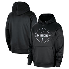 Nike Sacramento Kings 2024/25 Spotlight On-Court Practice Performance Pullover Hoodie Black