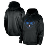 Nike Orlando Magic 2024/25 Spotlight On-Court Practice Performance Pullover Hoodie Black