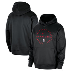 Nike Toronto Raptors 2024/25 Spotlight On-Court Practice Performance Pullover Hoodie Black