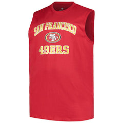 Christian McCaffrey San Francisco 49ers Big & Tall Muscle Tank Top - Scarlet - Fanatics