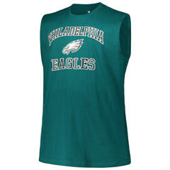 Jalen Hurts Philadelphia Eagles Big & Tall Muscle Tank Top - Midnight Green - Fanatics