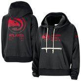 Nike Atlanta Hawks Women's Courtside Standard Issue Performance Pullover Hoodie Black
