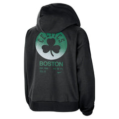 Nike Boston Celtics Women's Courtside Standard Issue Performance Pullover Hoodie Black