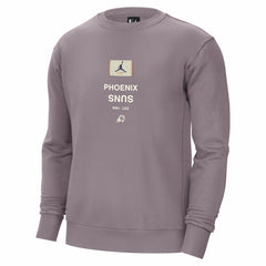 Phoenix Suns Jordan Brand Courtside Statement Edition Heavyweight Pullover Sweatshirt Purple