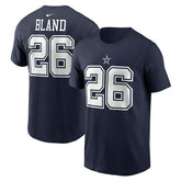 DaRon Bland Dallas Cowboys Player Name & Number T-Shirt - Navy - Nike