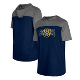 Milwaukee Brewers New Era Active Brushed Hoodie T-Shirt Near Me