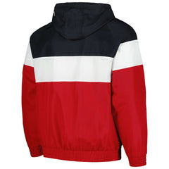 St. Louis Cardinals New Era Ripstop Raglan Quarter-Zip Hoodie Windbreaker Jacket Sale