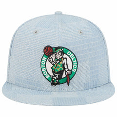 New Era Boston Celtics Injection Denim Patchwork 9FIFTY Snapback Hat Denim