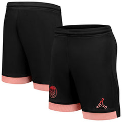 Jordan - Paris Saint-Germain Jordan Brand Youth 2024/25 Third Stadium Shorts - Black