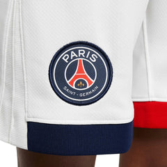 Nike - Paris Saint-Germain Youth 2024/25 Away Stadium Shorts - White