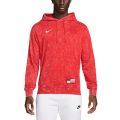 Nike - Paris Saint-Germain Club Washed Pullover Hoodie - Red