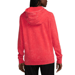Nike - Liverpool Women's 2024/25 Third Club Fleece Pullover Hoodie - Red