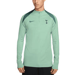 Nike - Tottenham Hotspur 2024/25 Third Strike Drill Performance Quarter-Zip Pullover Top - Green