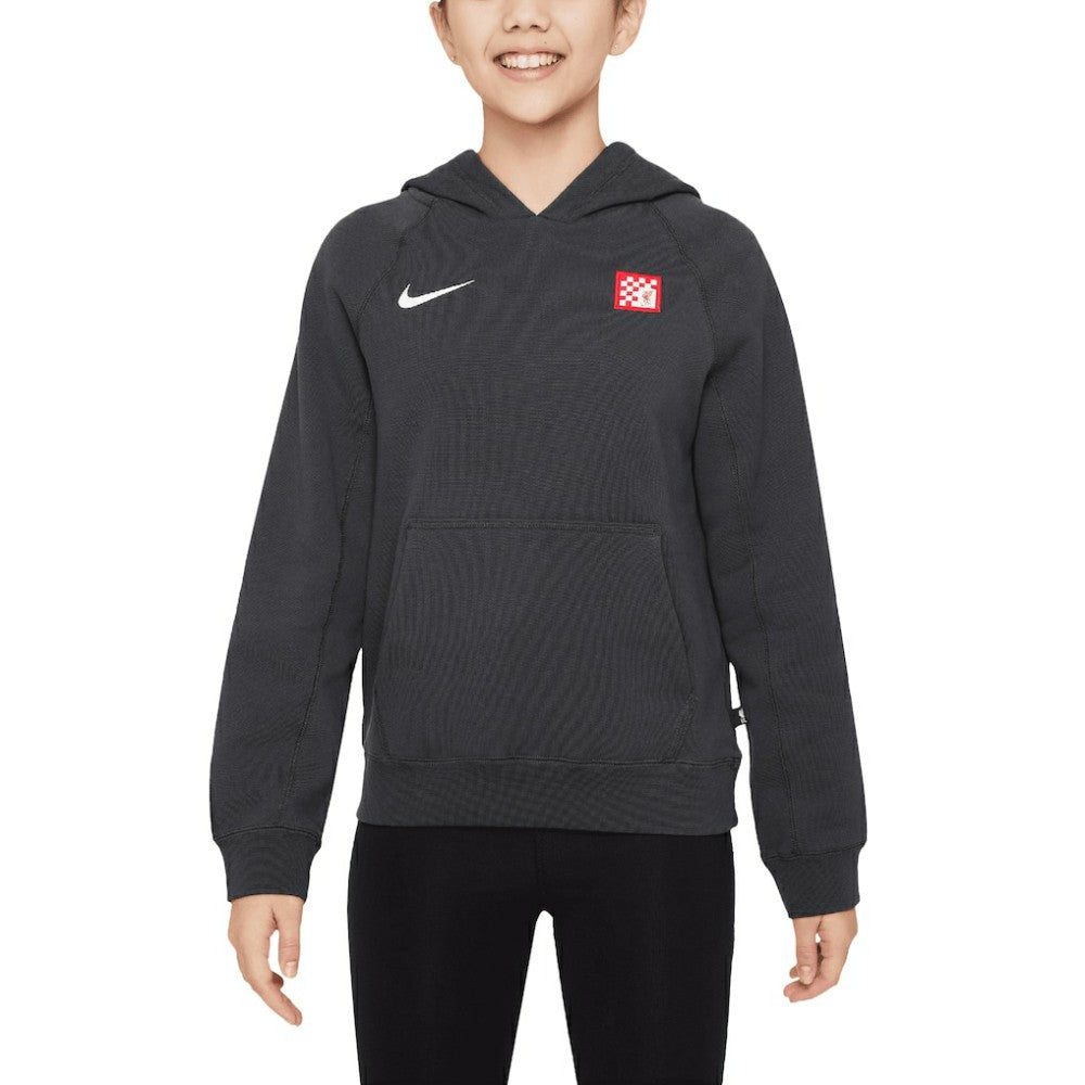 Nike - Liverpool Youth Third Air Pullover Hoodie - Black