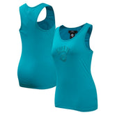 Miami Dolphins Pro Standard Women's Triple Tonal Racerback Tank Top - Aqua - NFL