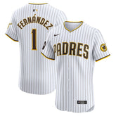 Tony Fernández San Diego Padres Nike Home Elite Sponsor Patch Player Jersey Sale