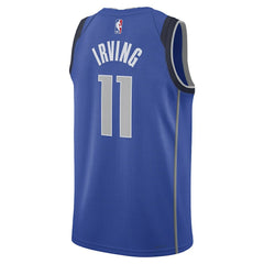 Nike Kyrie Irving Dallas Mavericks Unisex Swingman Jersey Icon Editi- Blue