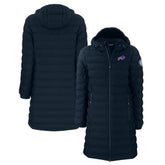 Buffalo Bills Cutter & Buck Women's Mission Ridge Repreve Eco Insulated Long Full-Zip Puffer Jacket - Navy - NFL