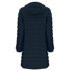 Denver Broncos Cutter & Buck Women's Mission Ridge Repreve Eco Insulated Long Full-Zip Puffer Jacket - Navy - NFL