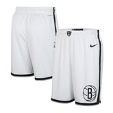 Nike Brooklyn Nets 2024/25 Association Edition Swingman Shorts White