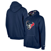 Houston Texans New Era 3rd Down Plaid Pullover Hoodie - Navy - NFL