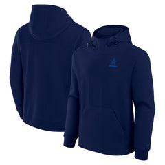 Dallas Cowboys Unisex Front Office Tonal Tri-Blend Pullover Hoodie - Navy - Fanatics